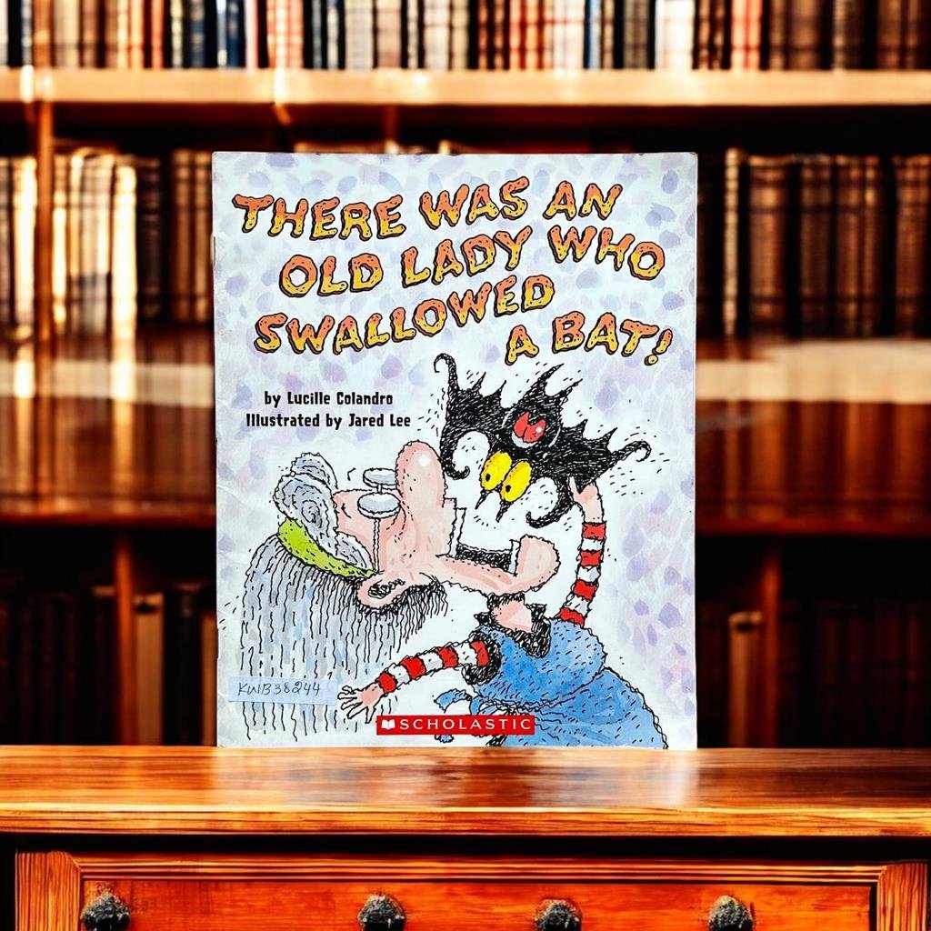 Scholastic_There Was An Old Lady Who Swallowed A Bat!_Lucille Colandro_KWB38244