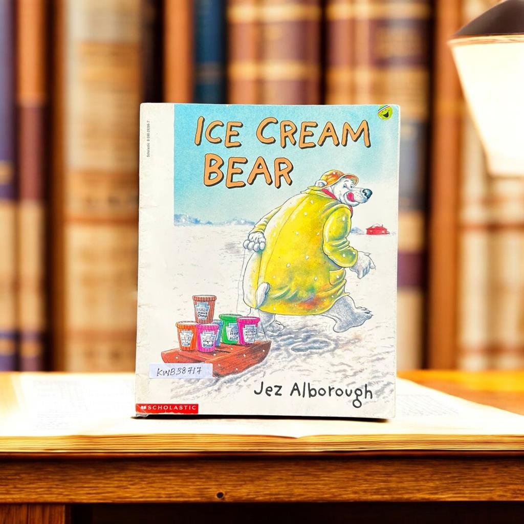 Scholastic_Ice Cream Bear_Jez Alborough_KWB38717