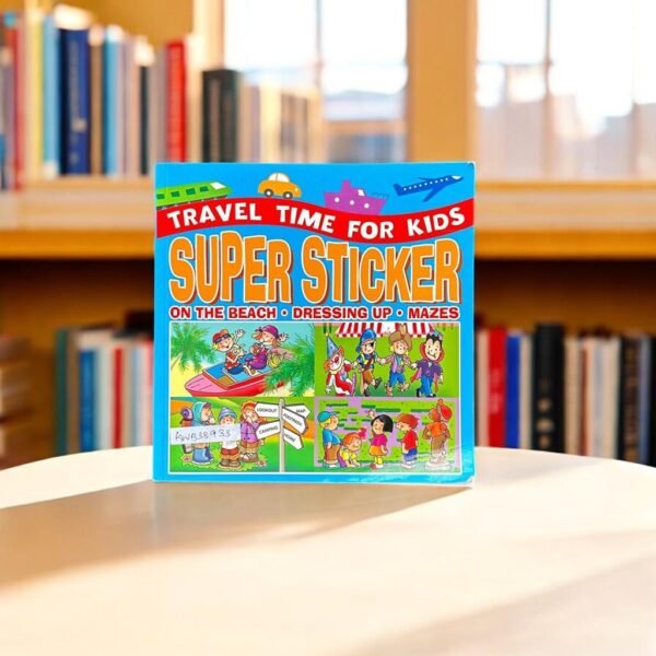 Travel Time For Kids Super Sticker_Byeway Books_KWB38933