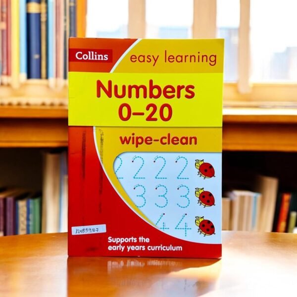 Collins_Easy Learning_Numbers 0-20_No Pen_Wipe And Clean_Collins_KWB39167