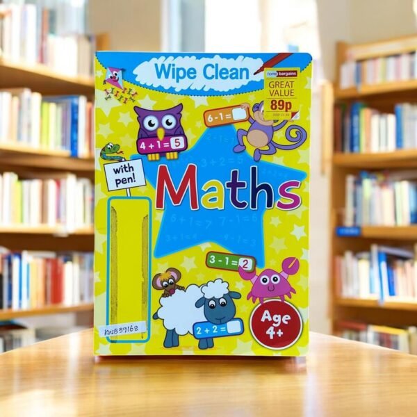 Maths_No Pen_Wipe And Clean_Age 4+_KWB39168