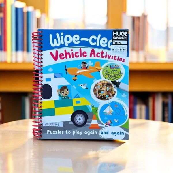 Vehicle Activities_With Pen_Wipe And Clean_Bookoli_KWB39169