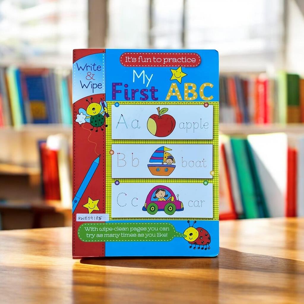 It's Fun To Practice_My First ABC_Wipe And Clean_Activity Book_KWB39185
