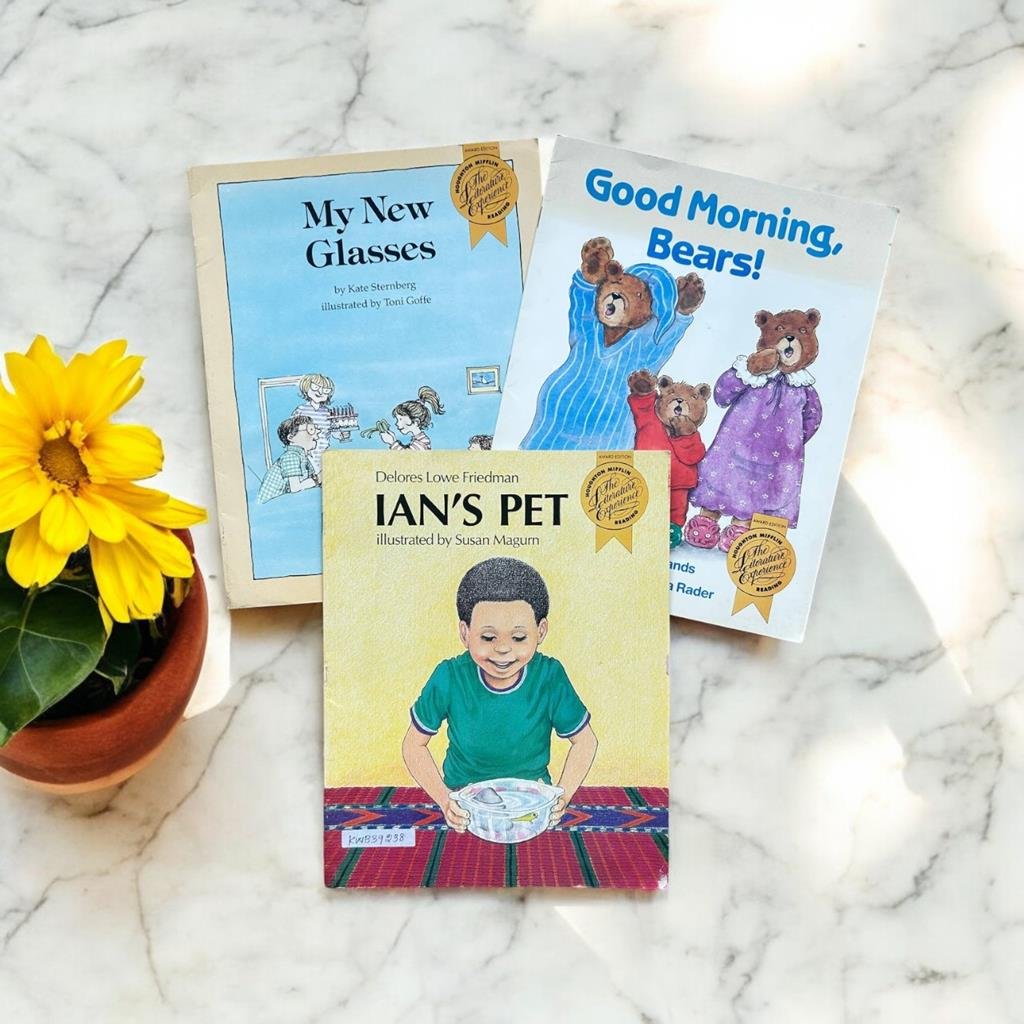 Houghton Mifflin_Read Aloud Picture Storybooks_Set Of 3 Books_Houghton Mifflin_KWB39238