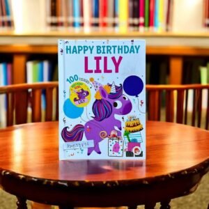 Pocket Friendly_Happy Birthday Lily_With Sticker_Orangutan books_KWB39496
