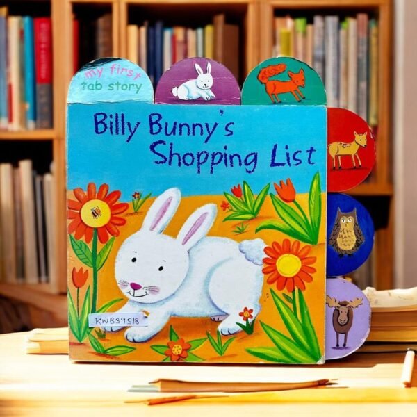 Billy Bunny's Shopping List_Tab Book_Liz Pichon_KWB39518