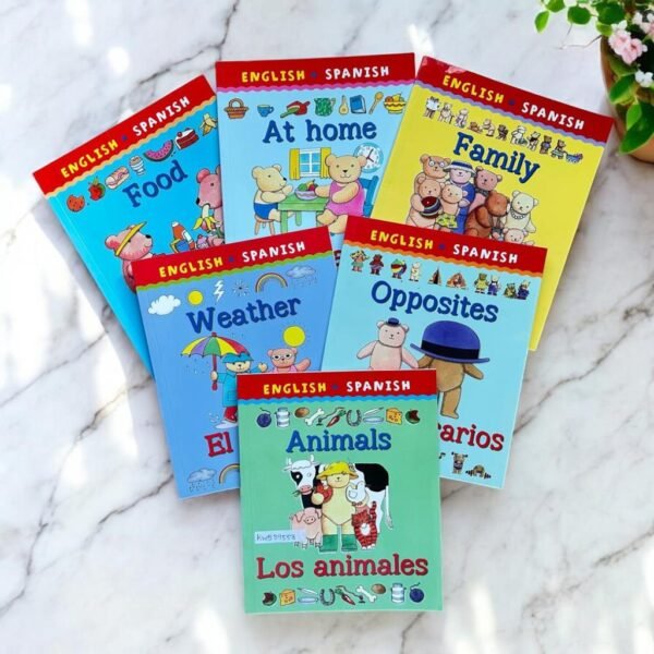 English And Spanish_Set Of 6 Books_Clare Beaton_KWB39558