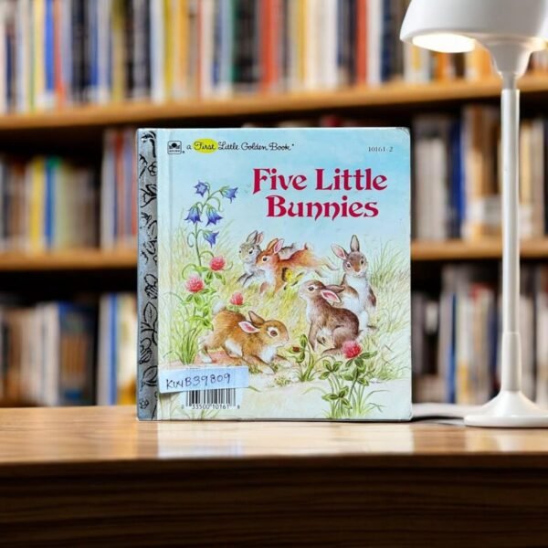 Pocket Size_A First Little Golden Book_Five Little Bunnies_Used_Little Golden Book_KWB39809