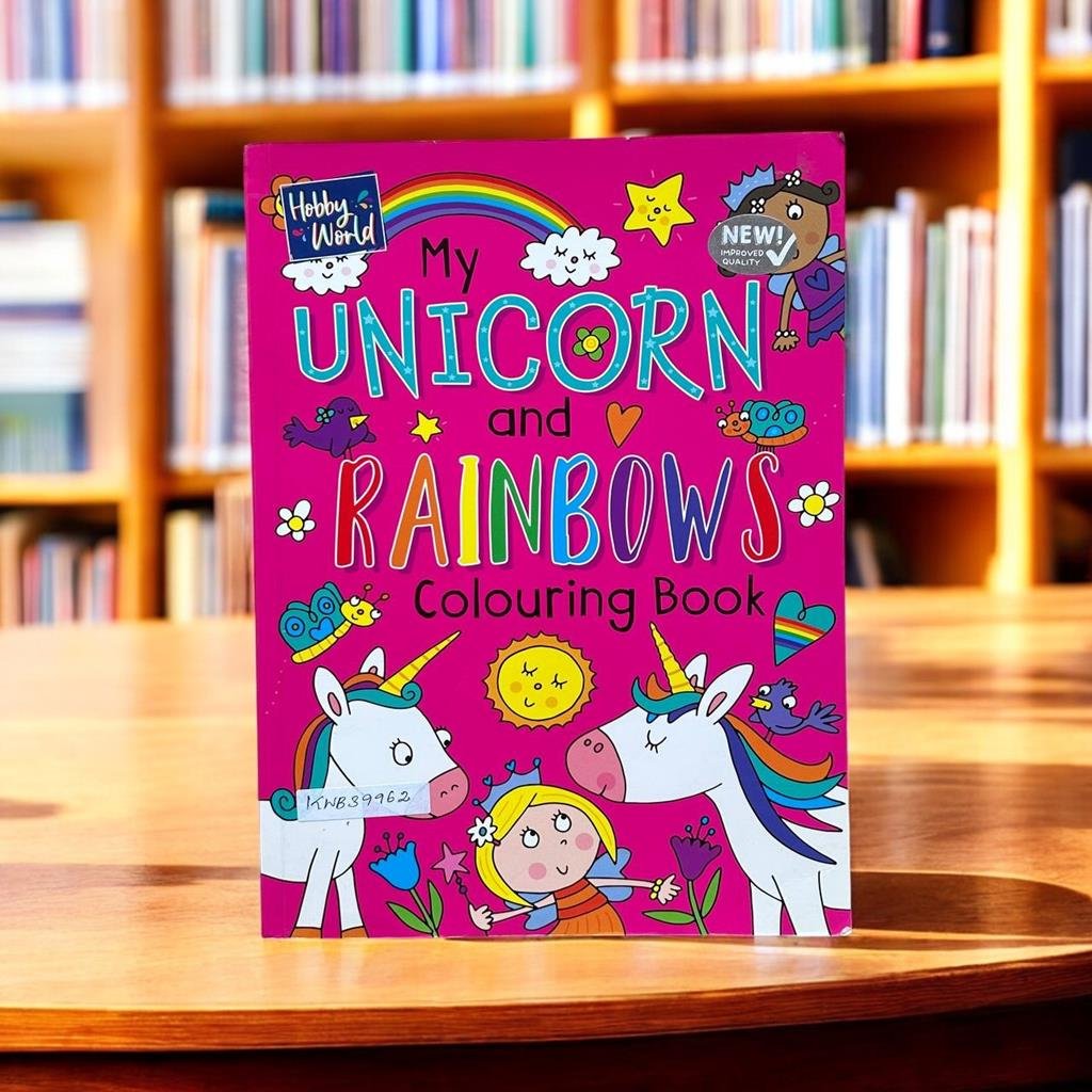 My Unicorn And Rainbows _Colouring Book_KWB39962