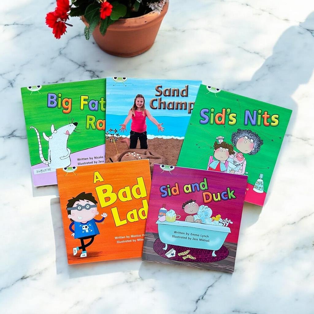 Phonics Bug_Set Of 5 Books_Pearson_KWB40168