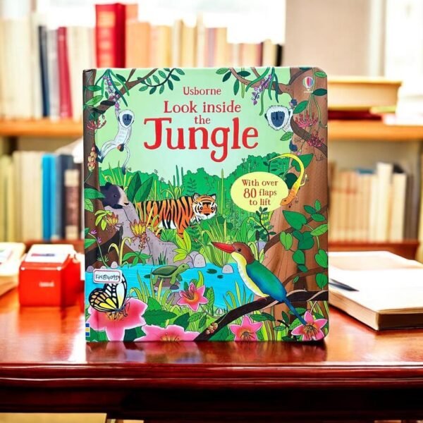 Usborne Look Inside The Jungle_Flap Book_Usborne_KWB40959