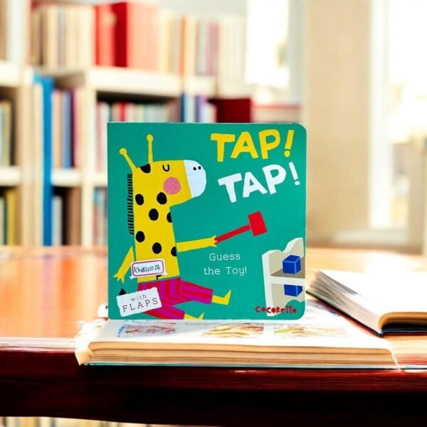 Tap! Tap!_Flap Book_Cocorette_KWB41074