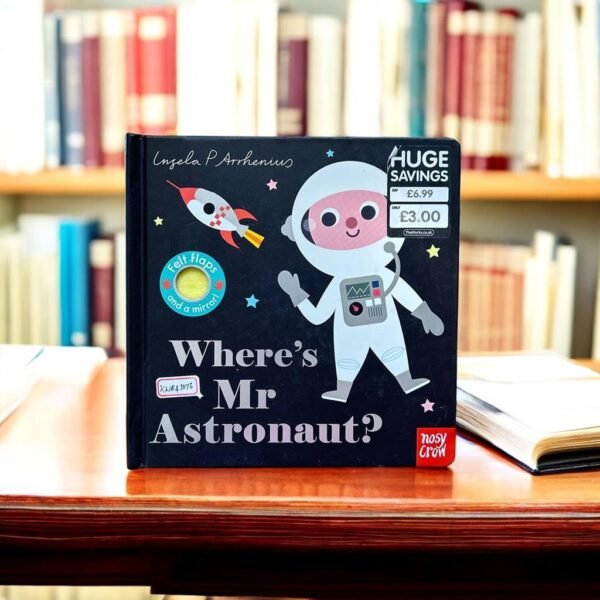 Where's Mr Astronaut?_Felt Flap And Mirror Book_Nosy Crow_KWB41076