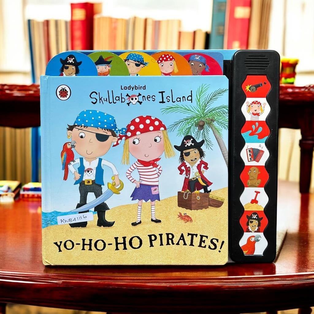 Skullabones Island_YO-Ho-Ho Pirates!_Sound Book_Ladybird_KWB41116