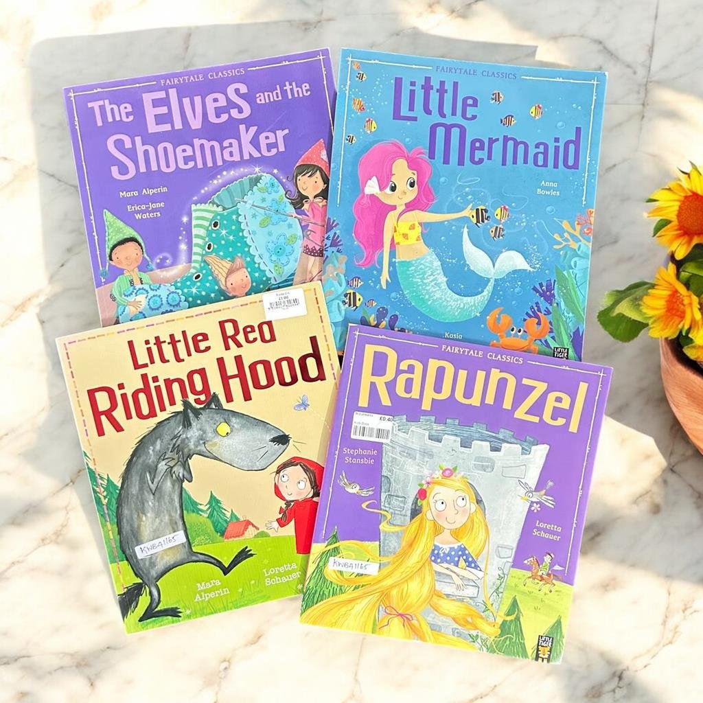 Fairytale Classics_Little Tiger Press_Read Aloud Picture Storybooks_Set Of 4 Books_Little Tiger Press_KWB41165