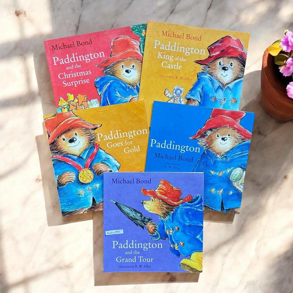 Paddington_Read Aloud Picture Storybooks_Set Of 5 Books_Michael Bond_KWB41226