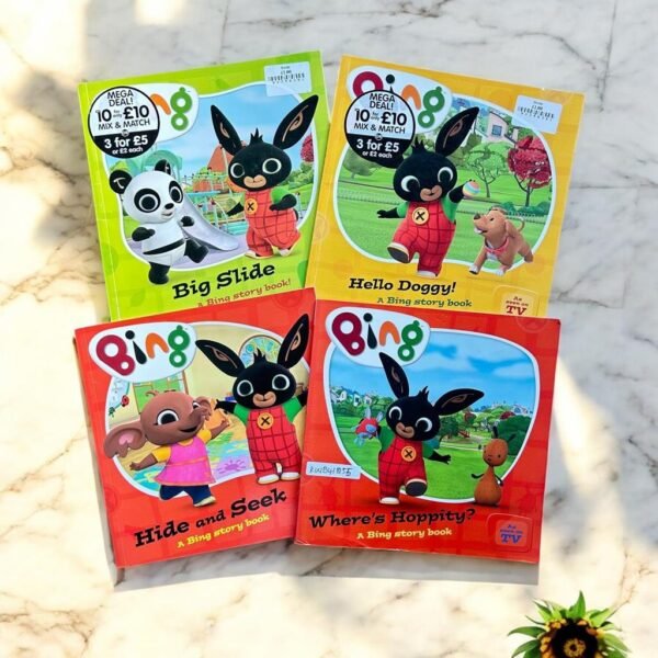 Bing_Read Aloud Picture Storybooks_Set Of 4 Books_Harper Collins_KWB41255