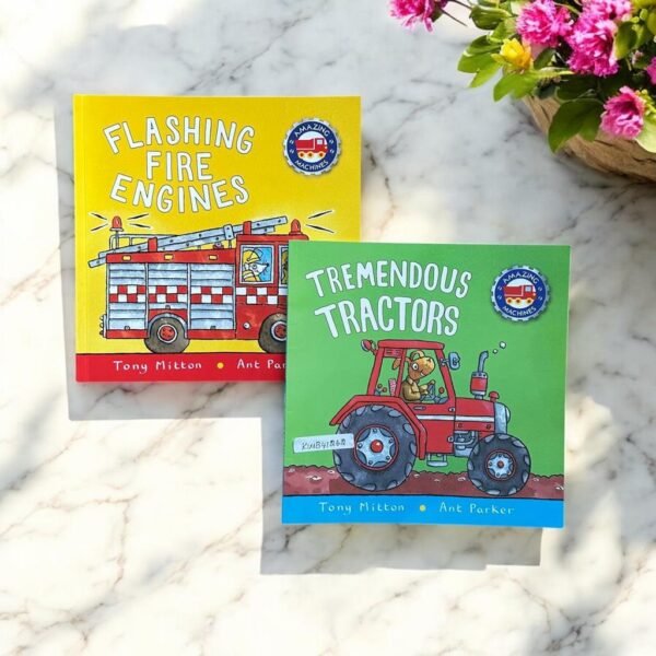 Amazing Machines_Read Aloud Picture Storybooks_Set Of 2 Books_Tony Mitton_KWB41262