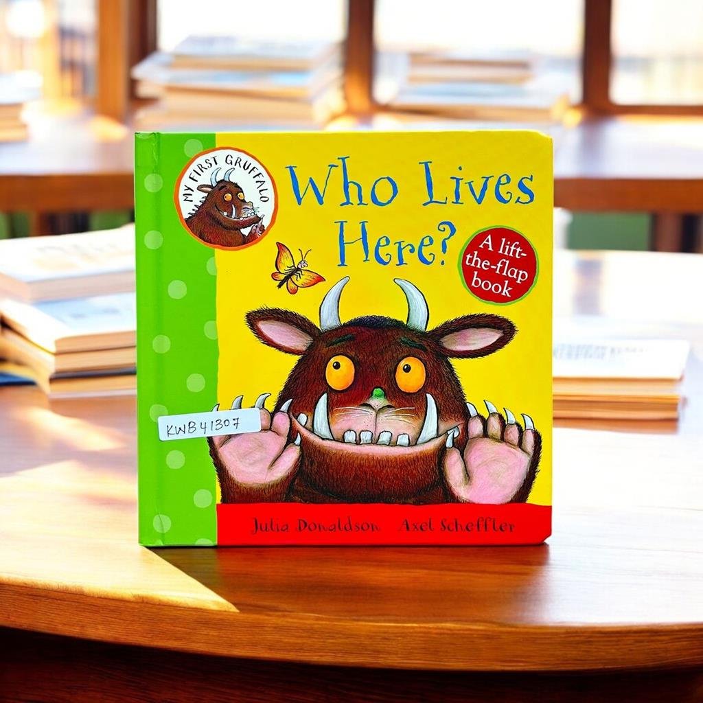Who Lives Here?_Flap Book_Juila Donaldson_KWB41307