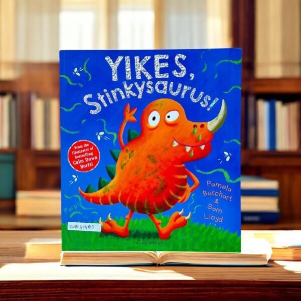 Yikes, Stinkysaurus!_Pamela Butchart_KWB40423