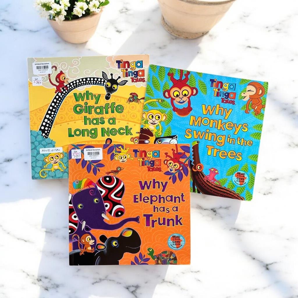 Tinga Tinga Tales_Read Aloud Picture Storybooks_Set Of 3 Books_Claudia Lloyd_KWB41180