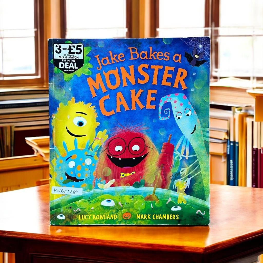 Jake Bakes A Monster Cake_Lucy Rowland_KWB41389