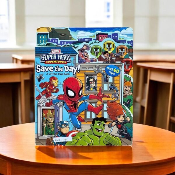 Marvel Super Hero Adventures_Save The Day!_Flap Book_Autumn_KWB41811