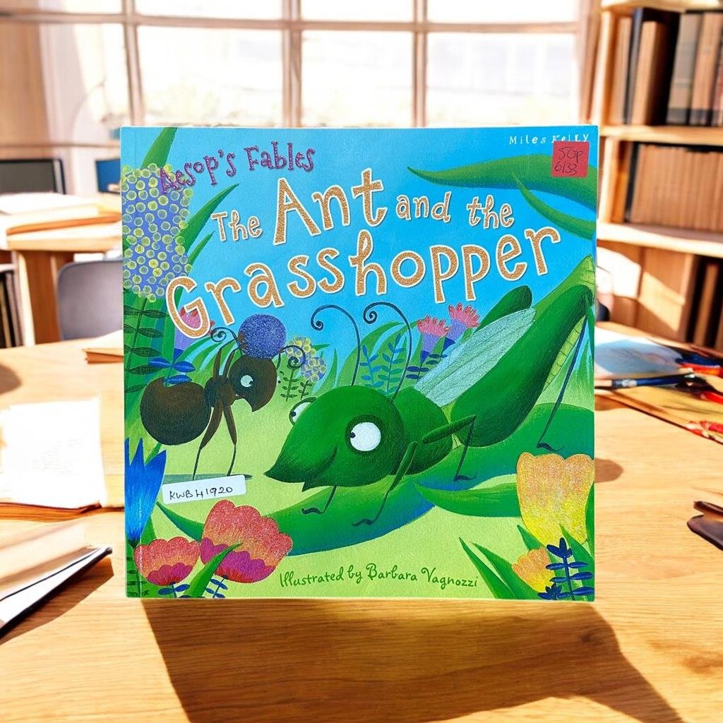 Aesop's Fables_The Ant And The Grasshopper_Miles Kelly_KWB41920