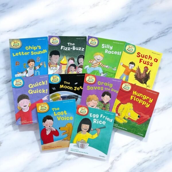 Biff And Chip_Oxford_Set Of 10 Books_Roderick Hunt_KWB41982