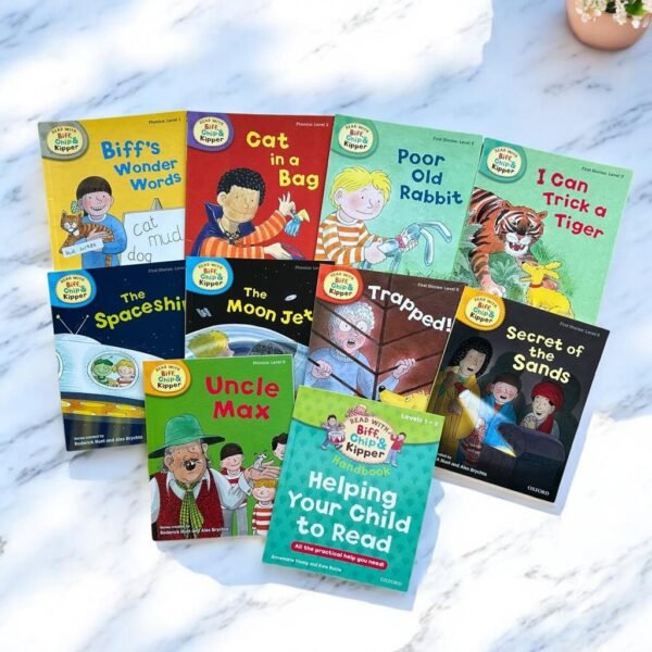 Biff And Chip_Oxford_Set Of 10 Books_Roderick Hunt_KWB41986