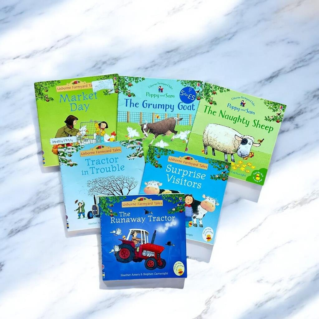 Usborne Farmyard Tales_Set Of 6 Books_Usborne_KWB41994