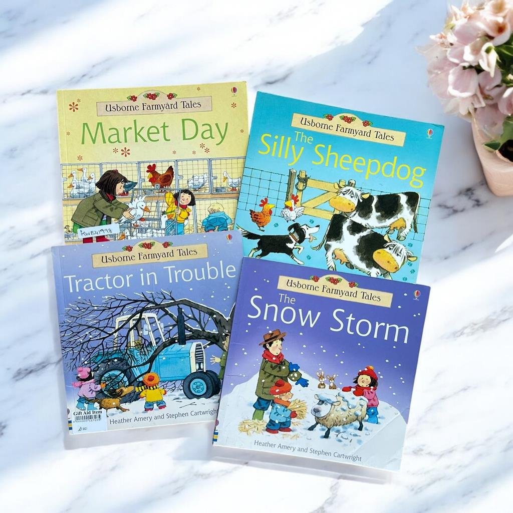 Usborne Farmyard Tales_Set Of 4 Books_Usborne_KWB41998
