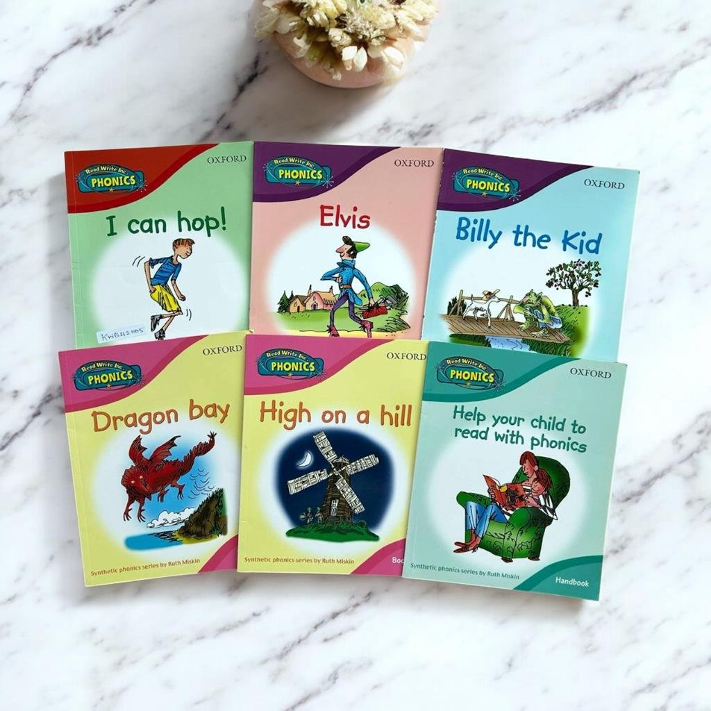 Read Write Inc.Phonics_Oxford_Set Of 6 Books_Ruth Miskin_KWB42005