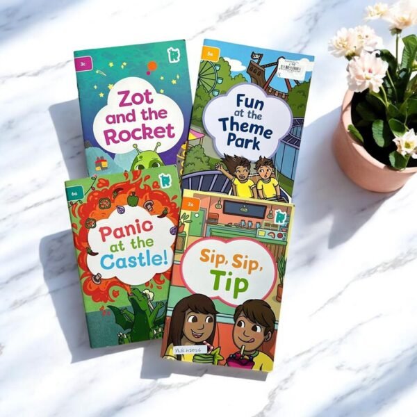 Rhino Readers_Phonics_Set Of 4 Books_Twinkl_KWB42026