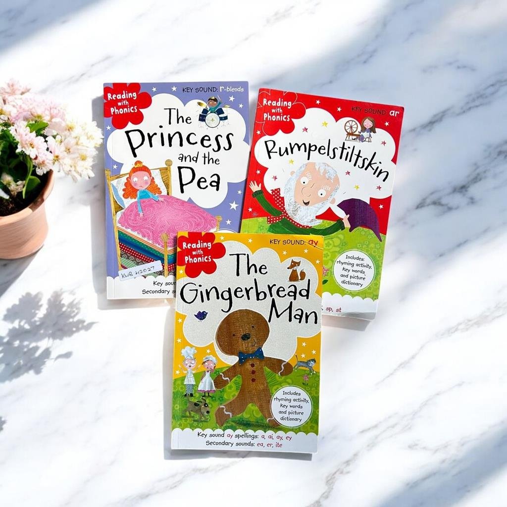 Reading With Phonics_Set Of 3 Books_Make Believe ideas_KWB42027