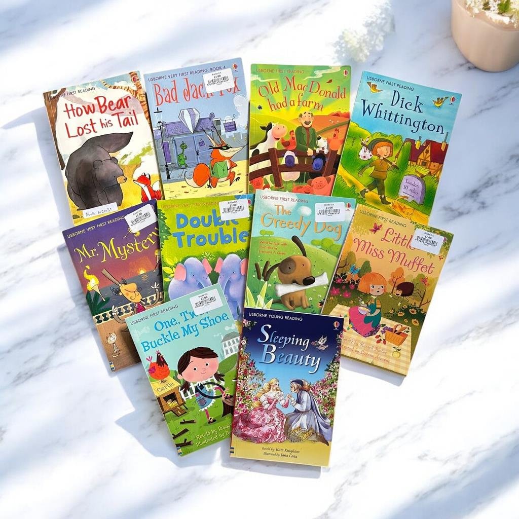 Usborne First Reading_Set Of 10 Books_Usborne_KWB42031