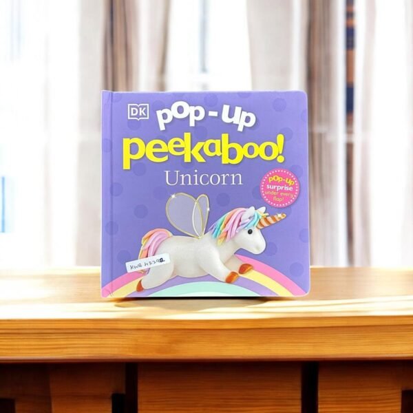 DK_Peekaboo!_Unicorn_Pop Up Book_Taped_DK_KWB42292