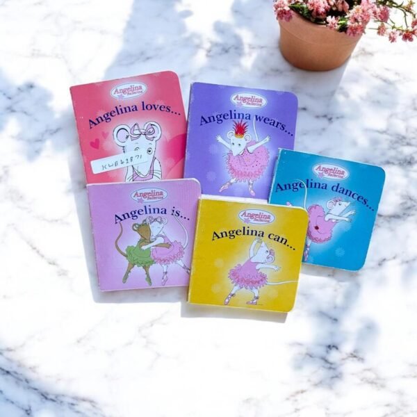 Pocket Friendly_Angelina Ballerina_Set Of 5 Books_Ladybird_KWB42871