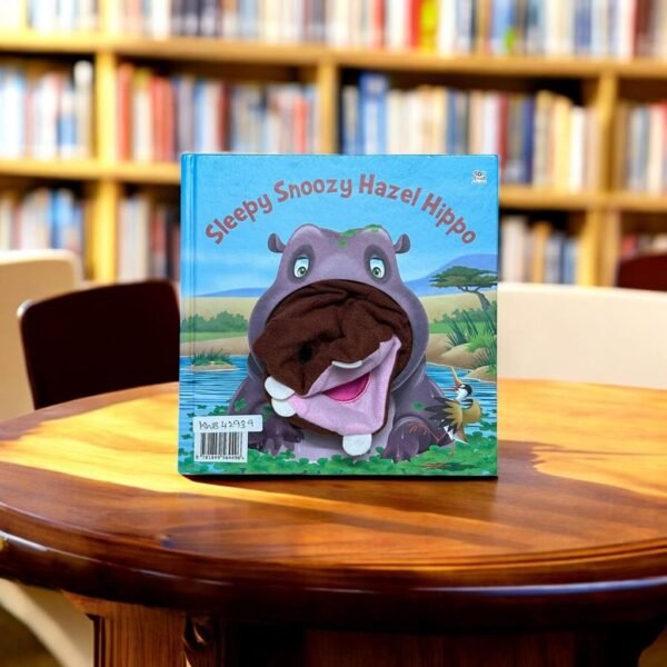 Sleepy Snoozy Hazel Hippo_Puppet Book_Kate Thomson_KWB42939