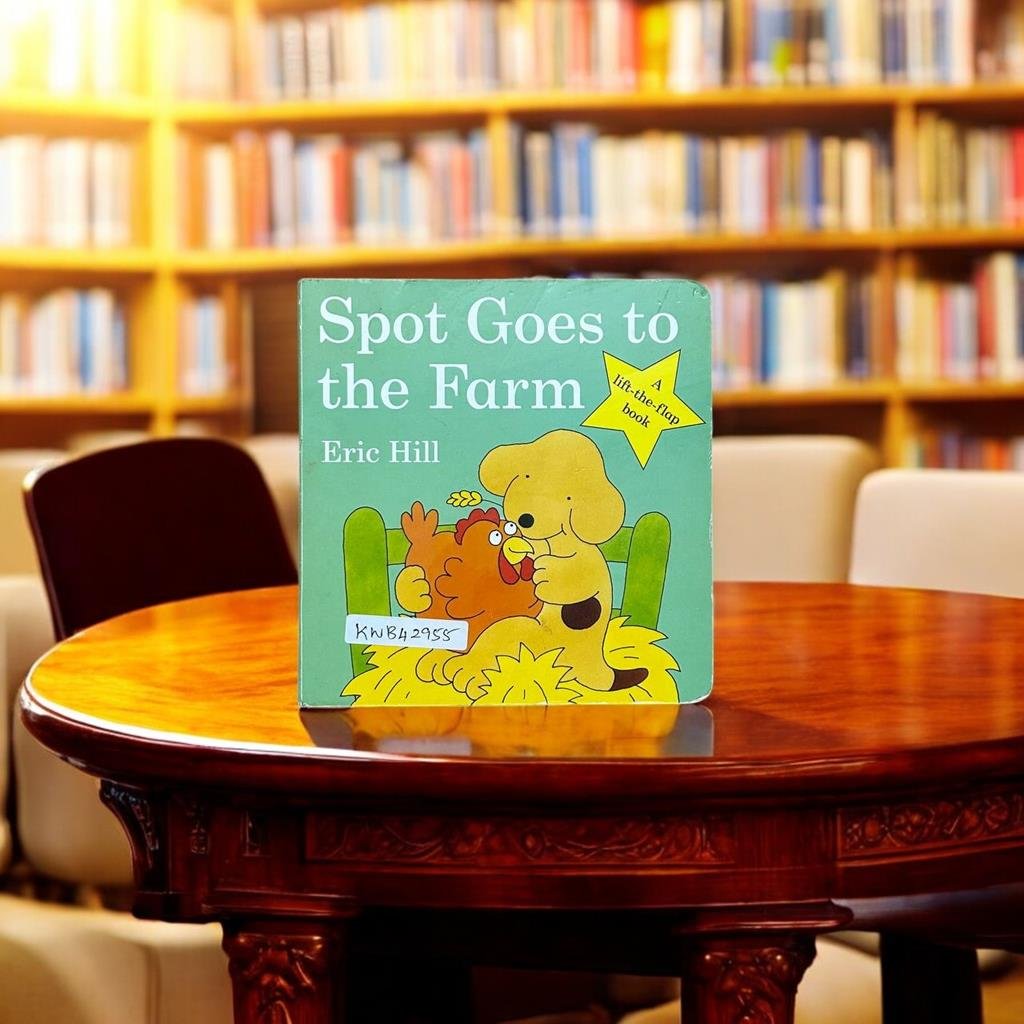 Spot Goes To The Farm_Flap Book_Used Book_Eric Hill_KWB42955