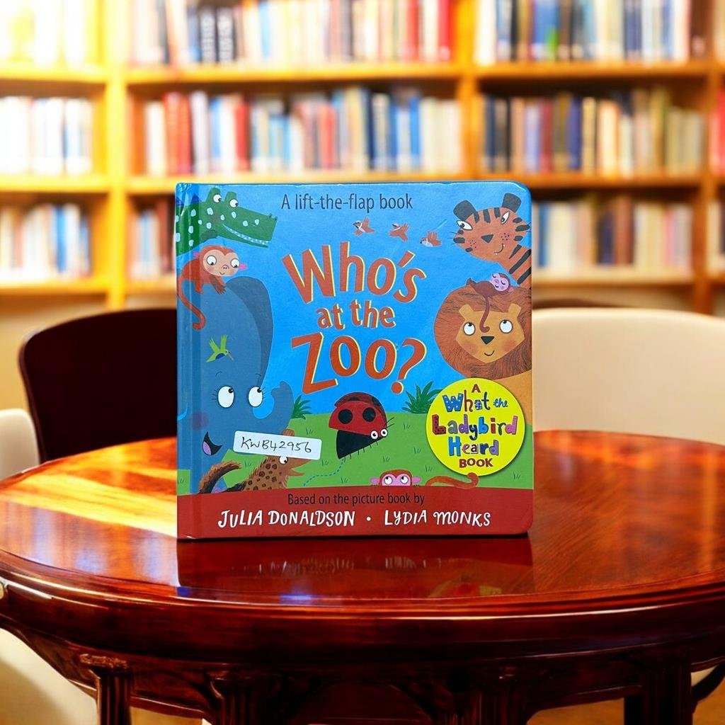 Who's At The Zoo?_Flap Book_Julia Donaldson_KWB42956