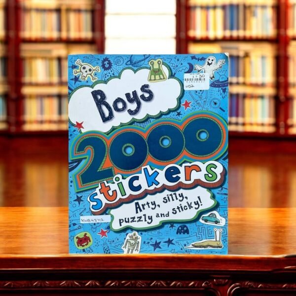 Boys 2000_Sticker Book_Parragon_KWB43712