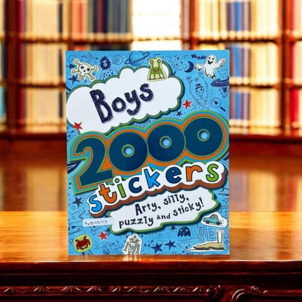 Boys 2000_Sticker Book_Parragon_KWB43713