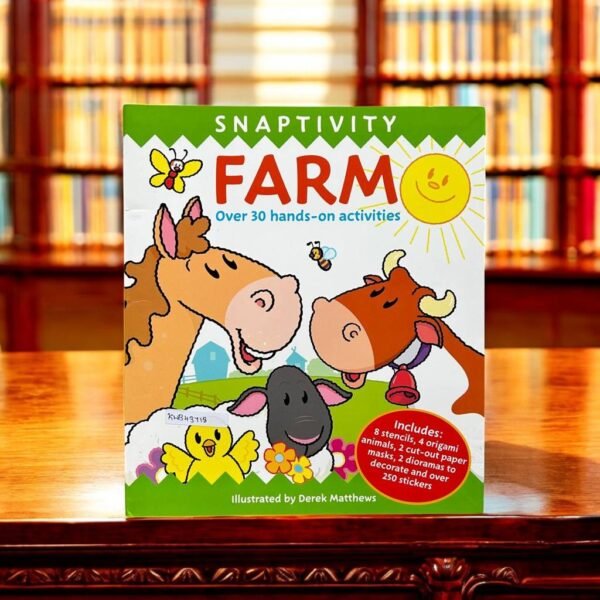 Snaptivity Farm_Sticker Book_Derek Matthews_KWB43718