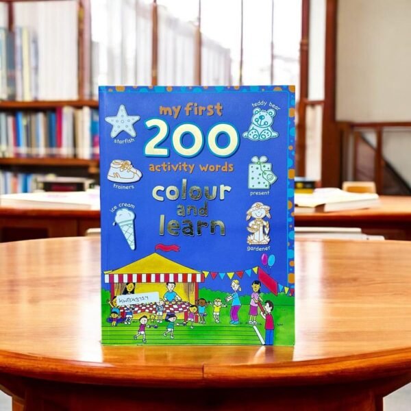 My First 200 Activity Words Colour And Learn_Autumn Childrens_KWB43727