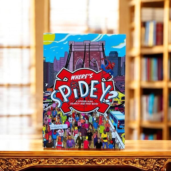 Where's Spidey? A Spider-Man Search And Find Book_Emma Drage_KWB43774