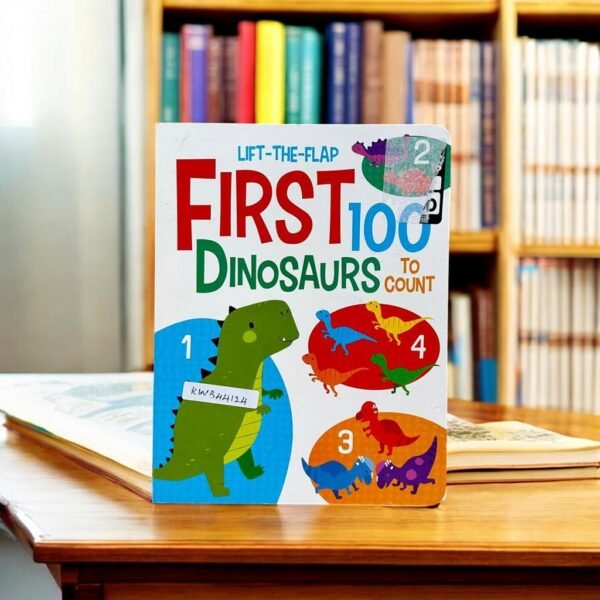First 100 Dinosaurs_Flap Book_Samantha Meredith_KWB44124