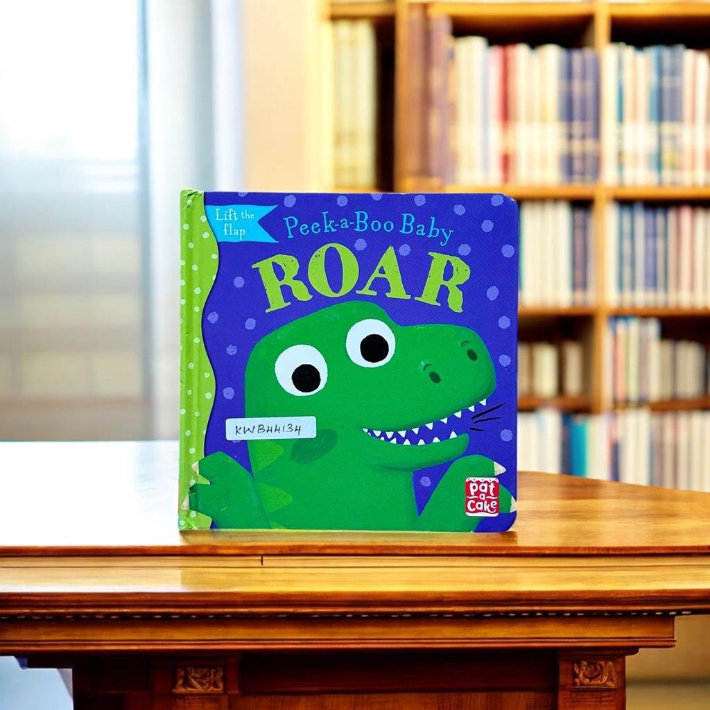 Peek -A-Boo Baby_Roar_Flap Book_Pat A Cake_KWB44134