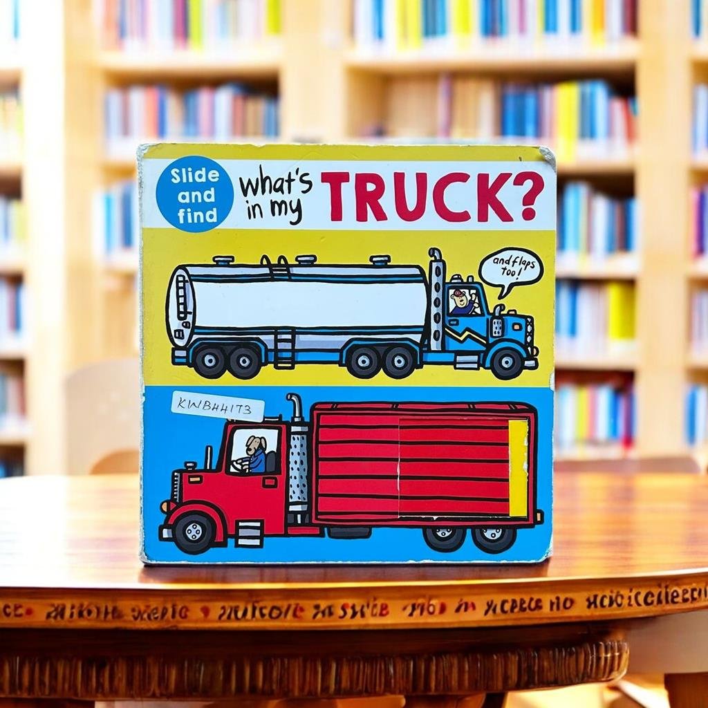 What's In My Truck?_Slide And Flap Book_Priddy Book_KWB44173