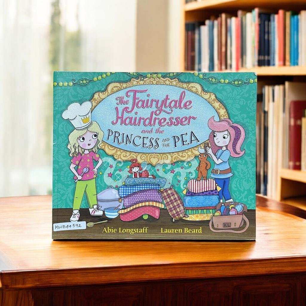 The Fairytale Hairdresser And The Princess And The Pea _Glitter Book_Abie Longstaff_KWB44592